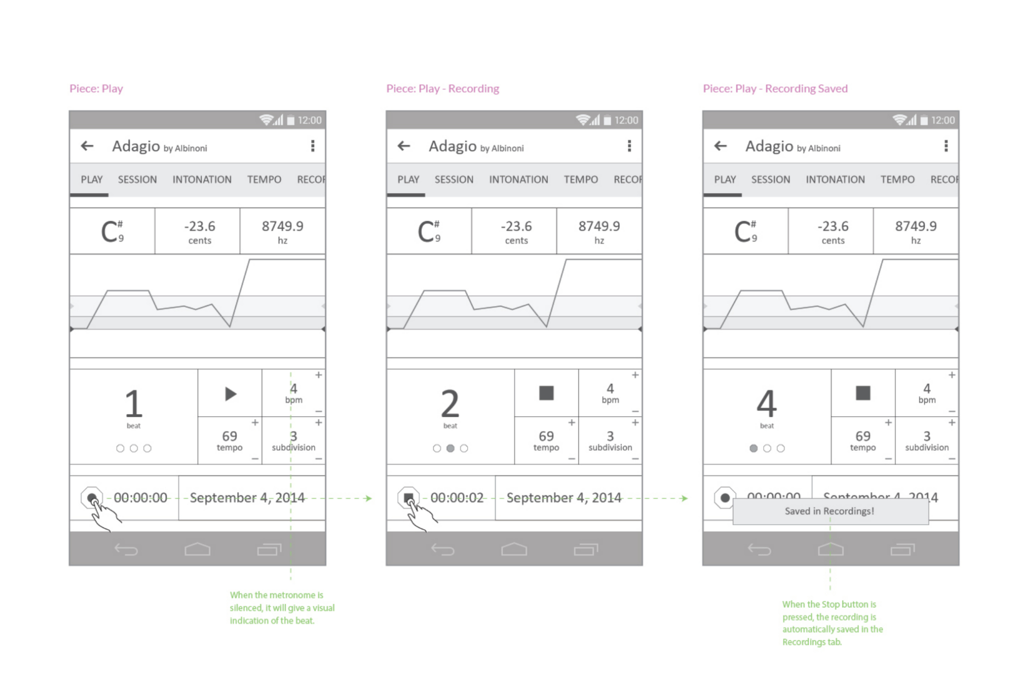 wireframes page 1