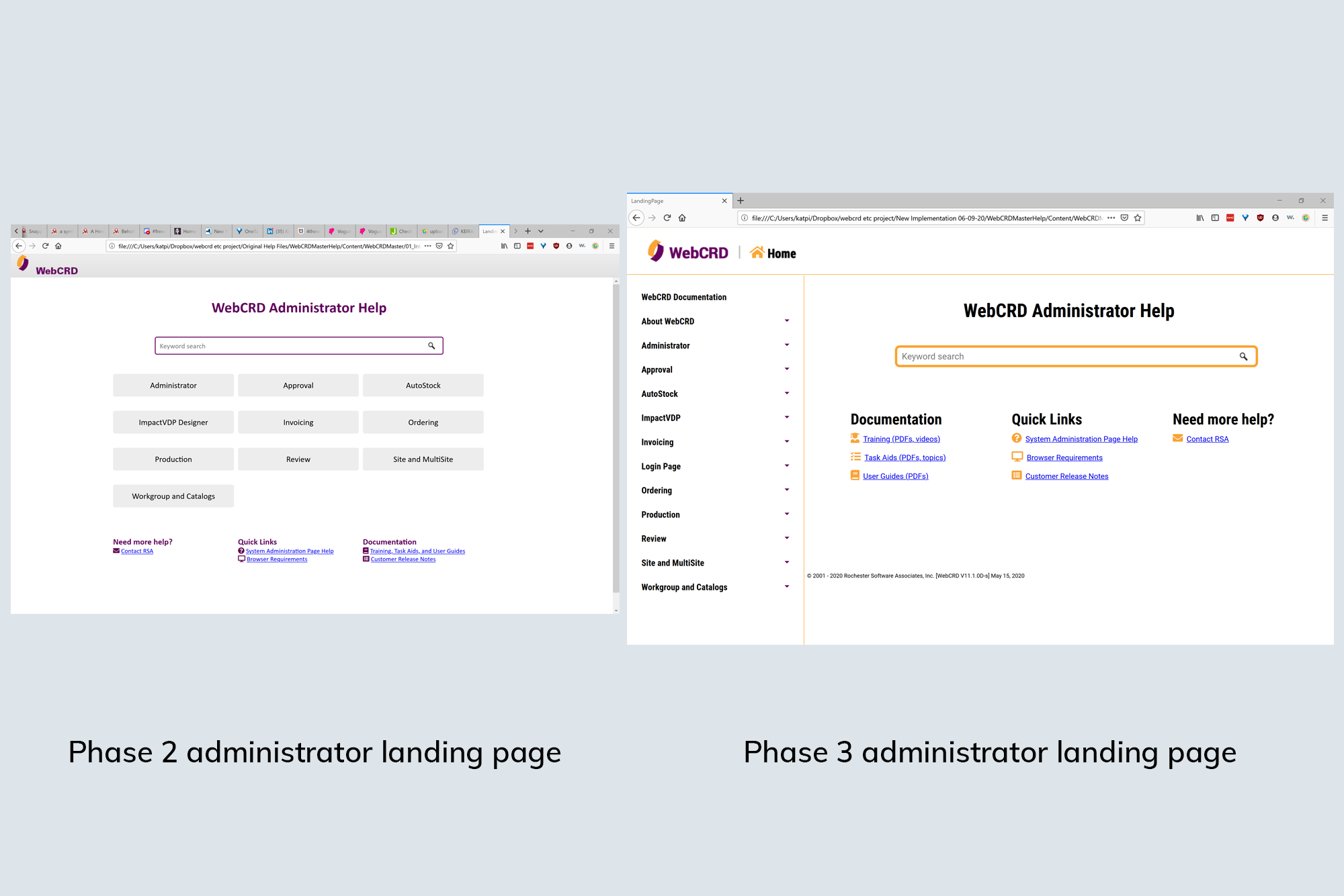 phase 3 landing page